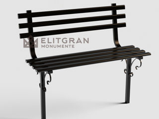Mese și scaune la cimitir din granit și metal de la Elitgran foto 3