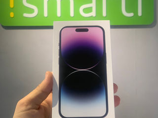 Smarti md - iPhone 14 Pro 128gb purple - nou cu garanție , credit 0 %