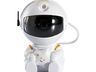 Cute Series Night Light Astronaut, White foto 3