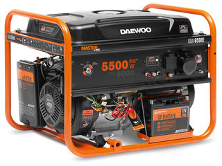 5.5 KW Бензиновый генератор Daewoo GDA 6500E (Электрозапуск )