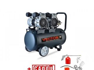 Compresor Vector+ 50L (1390Wx2)+Cadou set 5in1 - livrare gratuita - garantie - credit - Agroteh foto 2