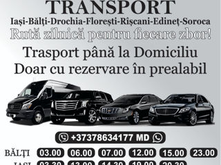 Transfer Бельцы-Яссы-Аэропорт Bălţi-Iaşi-Aeroport md-ro bacău suceava bucureşti cluj taxi la comandă foto 2