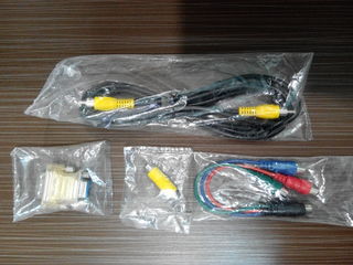 Новые адаптеры и кабели (S-Video/RCA + 1RCA/1RCA + Molex 4pin/SATA 15pin)