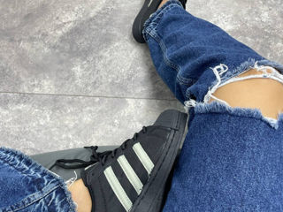 Adidas Superstar Black Grey foto 2