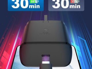 Incarcator super rapid 2.0 de 45 W cu cablu type C foto 4