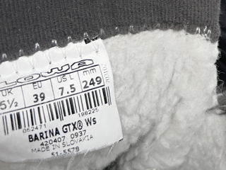 Lowa Barina Gore-Tex. Размер 38. Оригинал. В отличном состоянии. foto 9