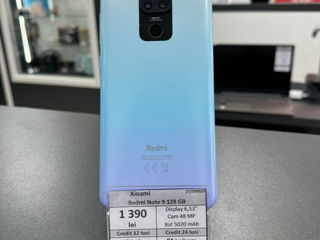 Xiaomi Redmi Note 9 128 Gb - 1390 lei