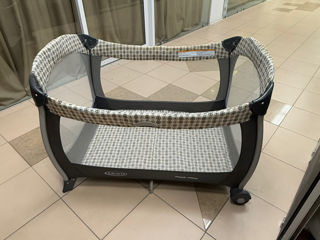 Кроватка манеж до двойни Graco Twins bassinet foto 2