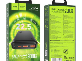 Power Bank Hoco J101A Astute 22.5W (20000mAh) [Black] foto 1