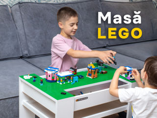 Masa pentru Lego. Лего стол. Blocuri pentru constructie foto 2