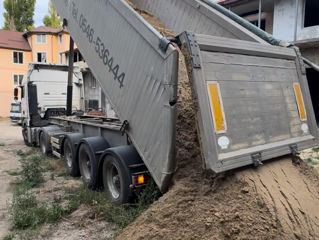 самосвалы 25-30 тонн доставка песок, гравий, щебень, галька, уголь, чернозём foto 2