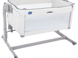 Кроватка Chicco next 2 me magic white snow