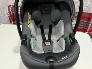 Set complet Tutis Elo LUX - Scoică Auto + Bază Isofix + Adaptoare pentru cărucior foto 5