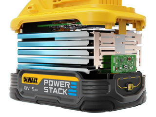 Set de acumulatoare / аккумуляторная батарея dewalt powerstack dcbp518h2 foto 3