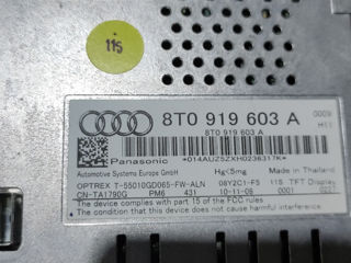 8T0919603A Monitor MMI Audi A4 B8, A5, Q5 foto 2