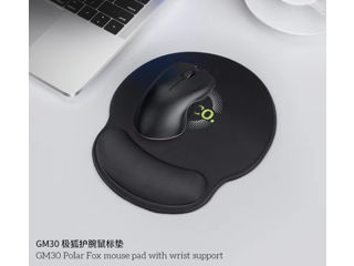 Mouse pad HOCO GM30 Polar Fox cu suport pentru încheietura mâinii foto 2