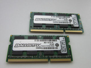 DDR3L Ballistix 16gb (8gb*2) 1866Mhz
