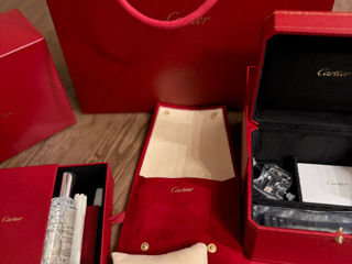 Cartier Santos de Cartier Watch Large Model In Gray Authentic NEW IN BOX Warranty foto 5