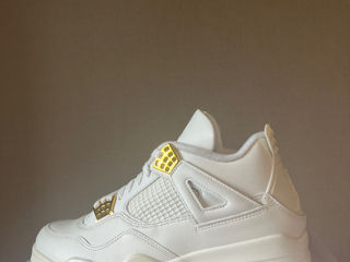 Jordan 4 White & Gold foto 4