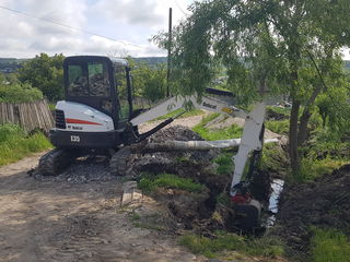 Servicii de excavare Bobcat Miniexcavator foto 6