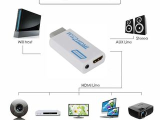 Адаптер для   Консоли Nintendo Wii  -hdmi 150 lei foto 7