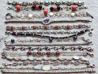 Эксклюзивные украшения из серебра . натур камни . винтаж foto 7