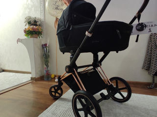 Cybex priam 4 rose gold onyx 3in1 foto 2