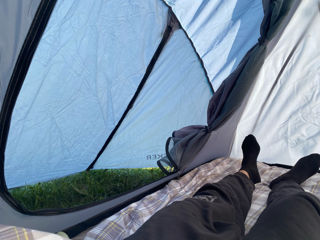 Ghiozdane camping Noi cu cort waterproof 3 persoane, saltea gonflabila, panou solar, Livrare foto 4