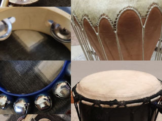 Metalofon, Marakas, Djembe, Darbyka professional (glina. barter toje. video real фото 1