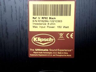 Klipsch RF 82   Reference USA foto 4