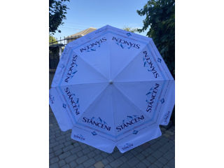 Umbrelă de plajă, umbrelă de terasă, umbrelă de curte, umbrelă de soare, umbrelă de ploaie foto 2