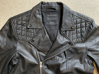 All Saints Kushiro Leather Jacket размер M foto 4