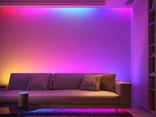 Светодиодная лента COB RGB, panlight, светодиодное освещение, контроллер RGB Tuya Smart Wi-Fi foto 13
