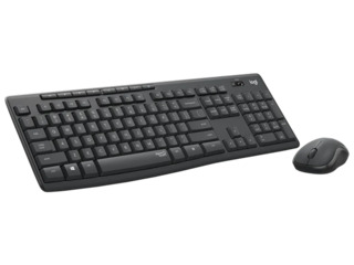 Клавиатура Logitech Desktop MK295 USB Черный + Мышка foto 2