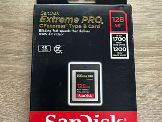 Sandisk CFexpress Type B 128gb 1700mb/s