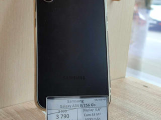 Samsung Galaxy A34  8/256 GB  3790 lei