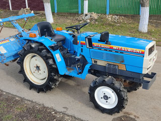 Vind Tractor Japonez Mitsubishi MTE1800D + Cultivator Rotativ (Freza)