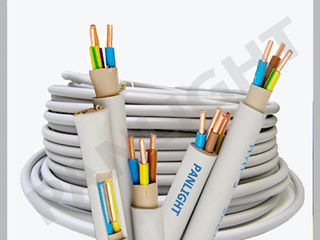 Cablu de forta, cablu electric, fir electric, cabluri conductoare, panlight, iluminarea in Moldova