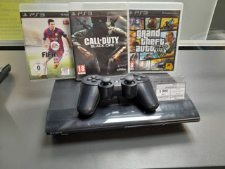 Play station 3 + GTA 5, Call of duty  Black Ops, Fifa15