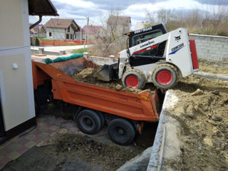 "Oferim servici"kamaz,bobcat,miniescavator, evacoarea deseilor ,gunoiului.demolari.