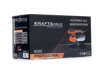 Эксцентриковая шлифмашина Kraft&Dele KD3063 foto 11