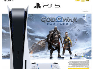 Продам PS5 + GoW Ragnarok