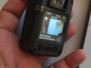Нагрудный видеорегистратор Boblov N9 1296p с мощным аккумулятором foto 7