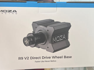 Direct Drive MOZA R9 V2 SR-P pedals ES wheel/F1