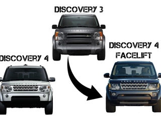 Kit complet de conversie compatibil cu Land Rover Discovery 3 in Discovery 4 Facelift foto 8