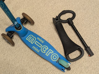 Trotineta Micro Mini 3 In 1 Deluxe - Aqua foto 5