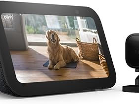 Echo Show 5 3rd Gen video domofon camera de securitate foto 1