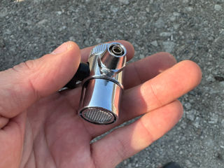 Robinet osmo adaptor baterie chiuveta filtru apa, comutator supapa adaptare pentru robinet  foto 13