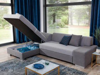 Canapea de colț cu design modern 125x195 foto 2