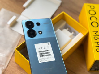 Xiaomi Poco M6 Pro 8/256gb ca nou ! Tot setul + husa cadou